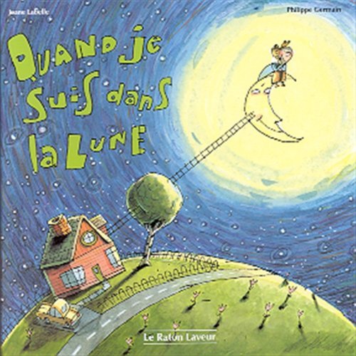 Livre Quand je suis dans la lune - Philippe Germain (Livre d'occasion) - ISBN 2920660772