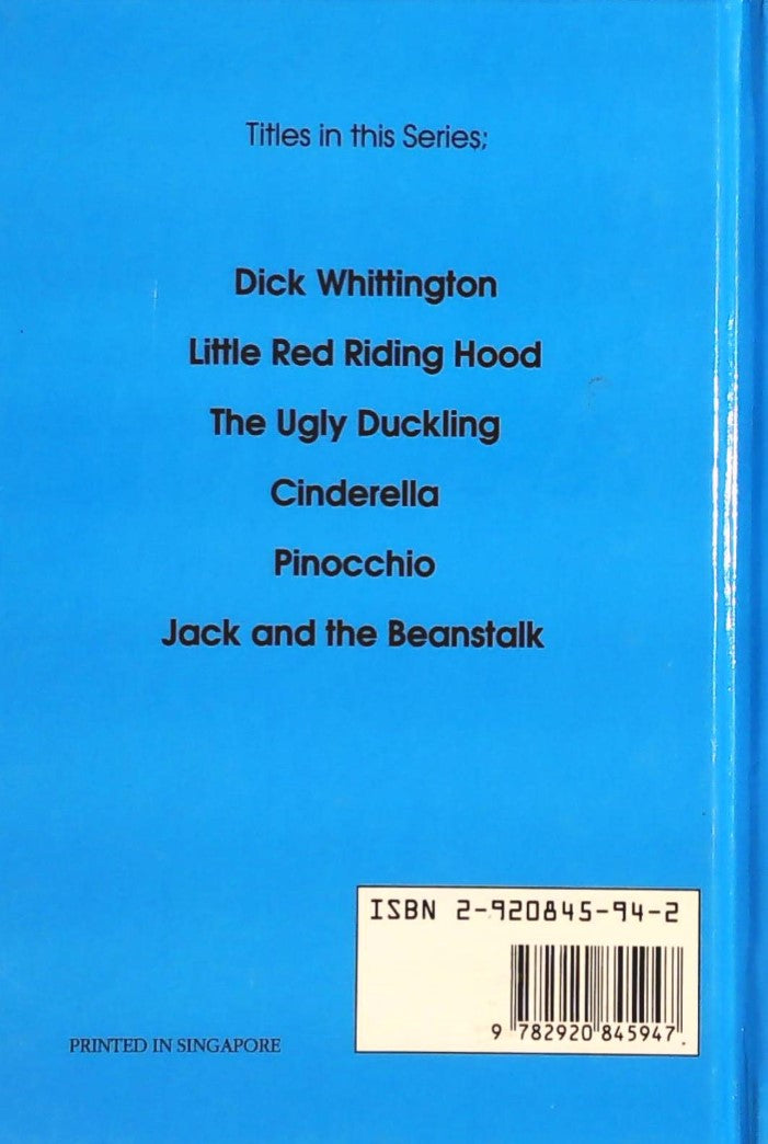 Livre Dick Whittington (Livre d'occasion) - ISBN 2920845942