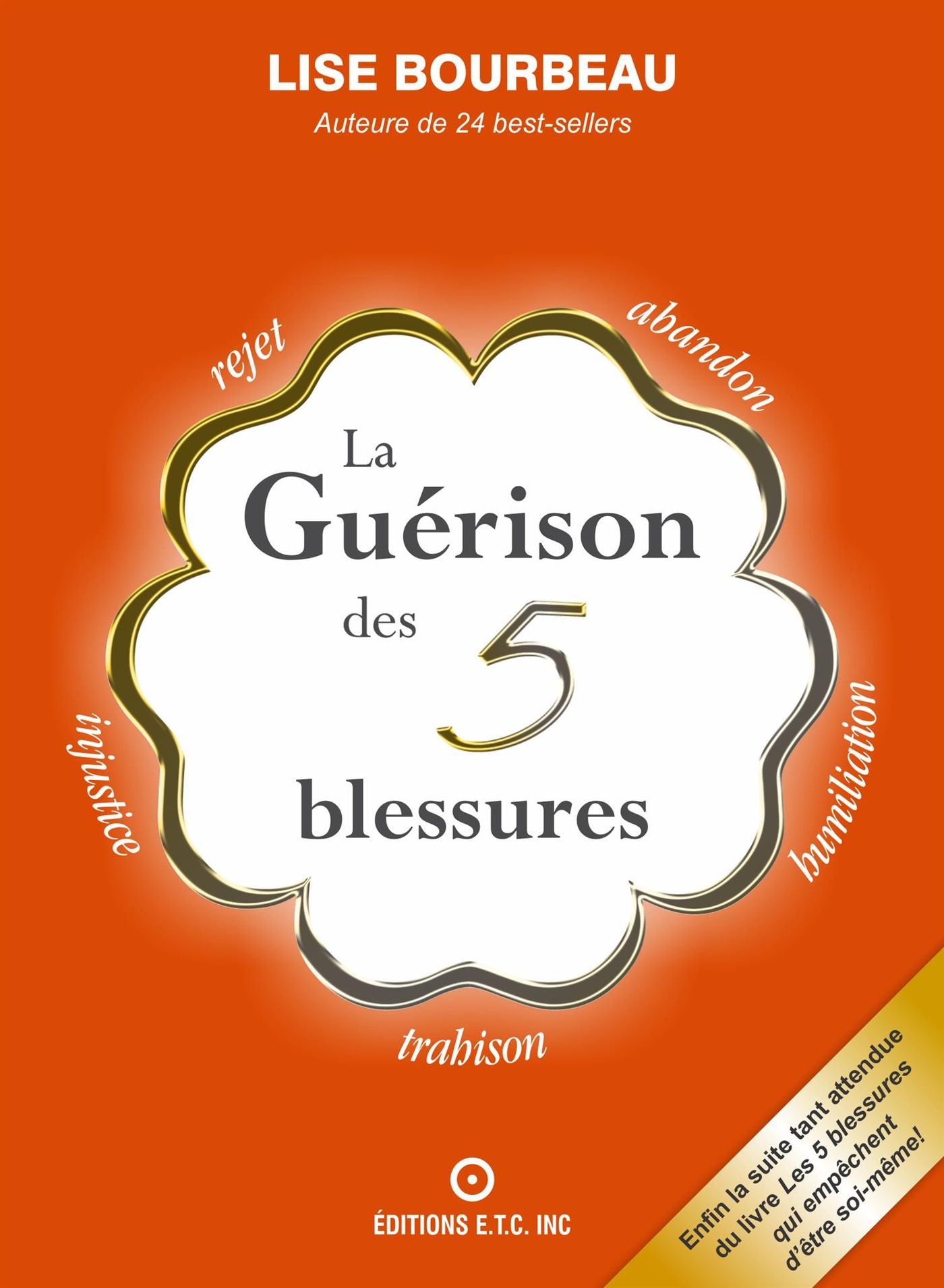 Livre La guérison des 5 blessures - Lise Bourbeau (Livre d'occasion) - ISBN 2920932683