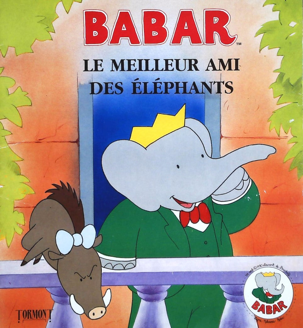 Livre Le meilleur ami des éléphants (Livre d'occasion) - ISBN 2921171554