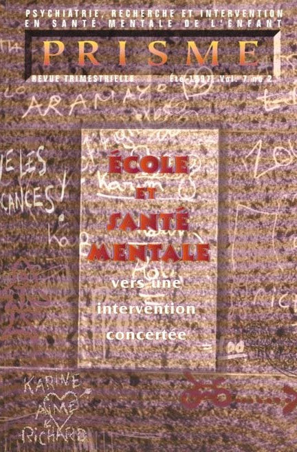 Livre École et santé mentale : Vers une intervention concertée - Collectif (Livre d'occasion) - I...
