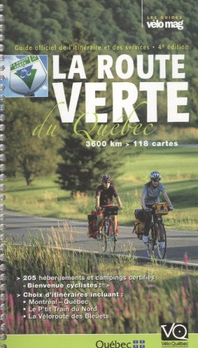 Livre La route verte du Québec guide officiel de l'itinéraire et des services (Collectif) (Livre...