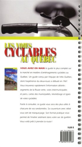Livre Les voies cyclables au Québec (9e édition) - Collectif (Livre d'occasion) - ISBN 2922072487