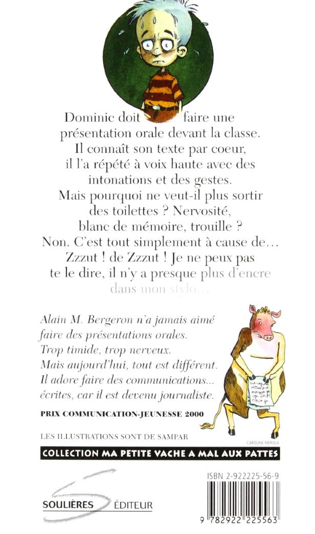 Livre Zzzut! - Alain M. Bergeron (Livre d'occasion) - ISBN 2922225569