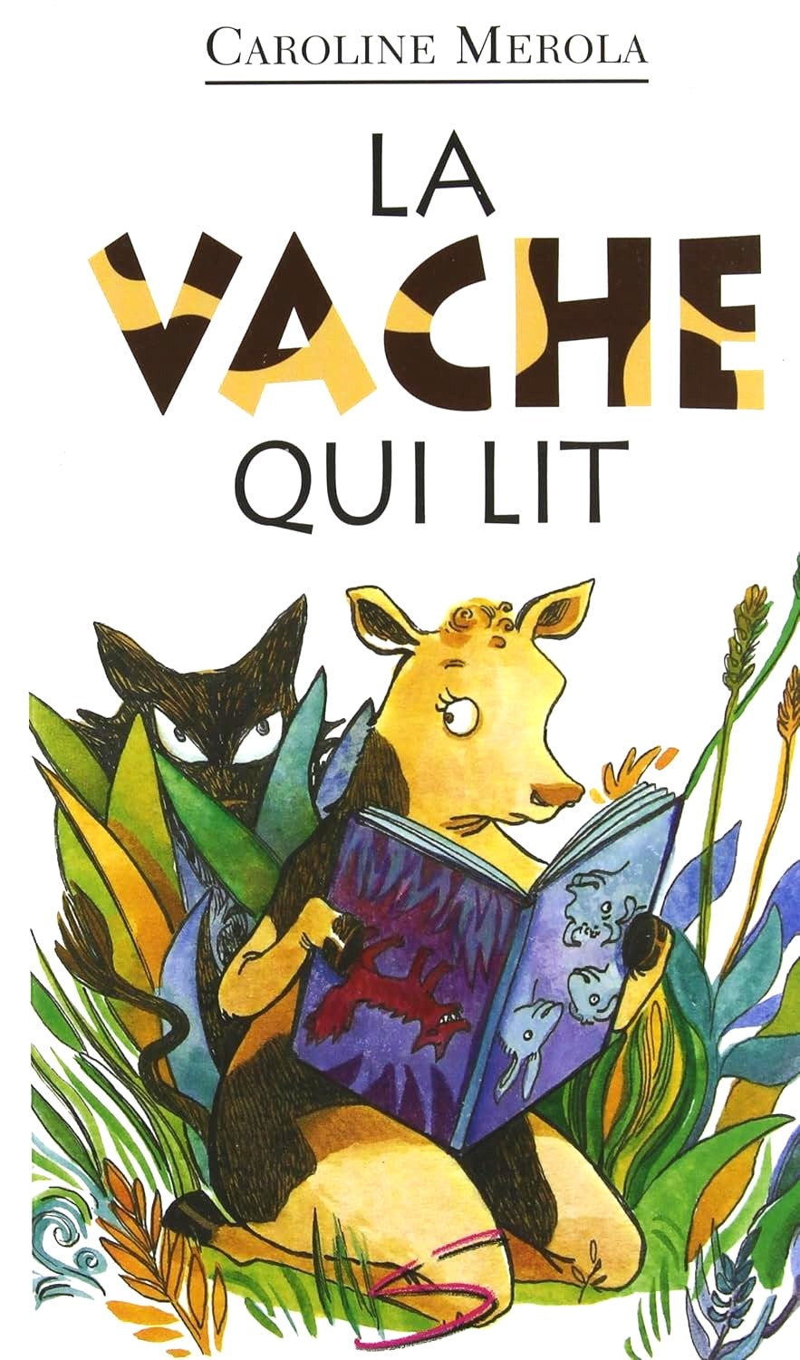 Livre La vache qui lit - Caroline Merola (Livre d'occasion) - ISBN 2922225992