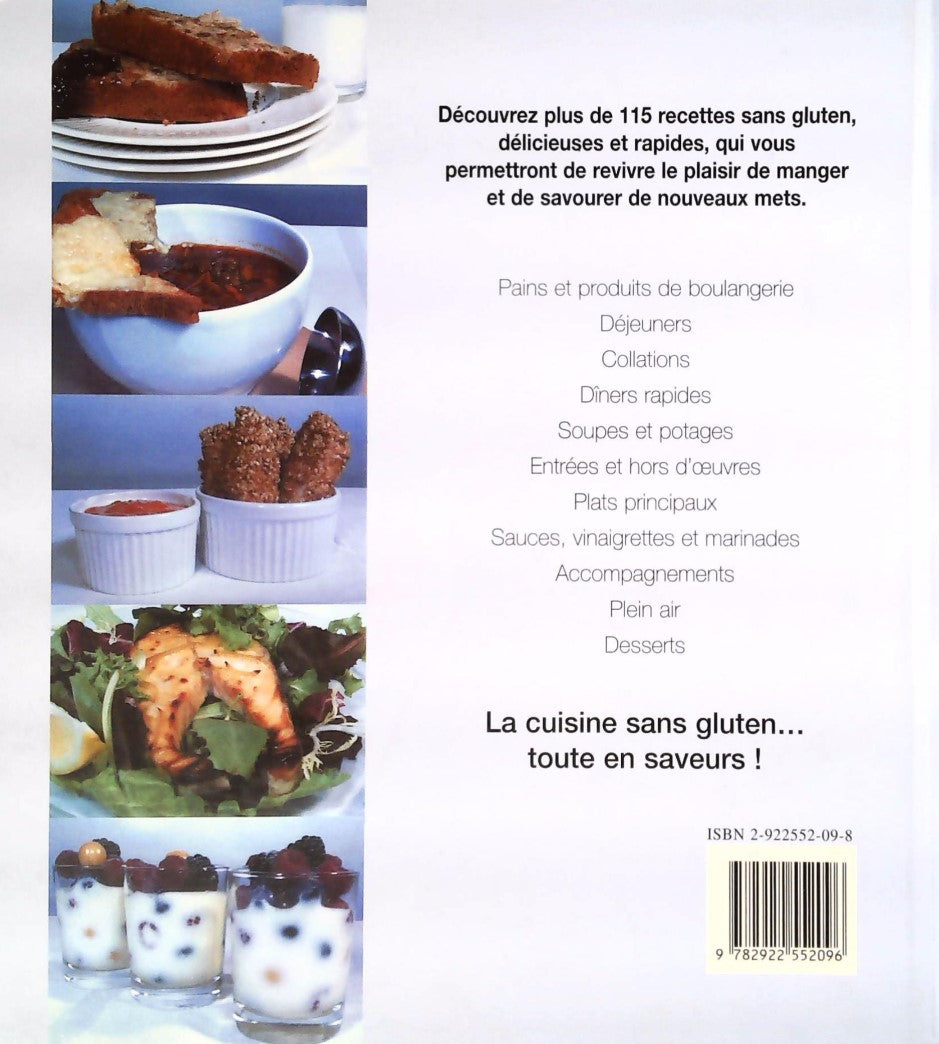 Livre La nouvelle cuisine sans gluten - Fondation québécoise de la Maladie Coeliaque (Livre d'occ...