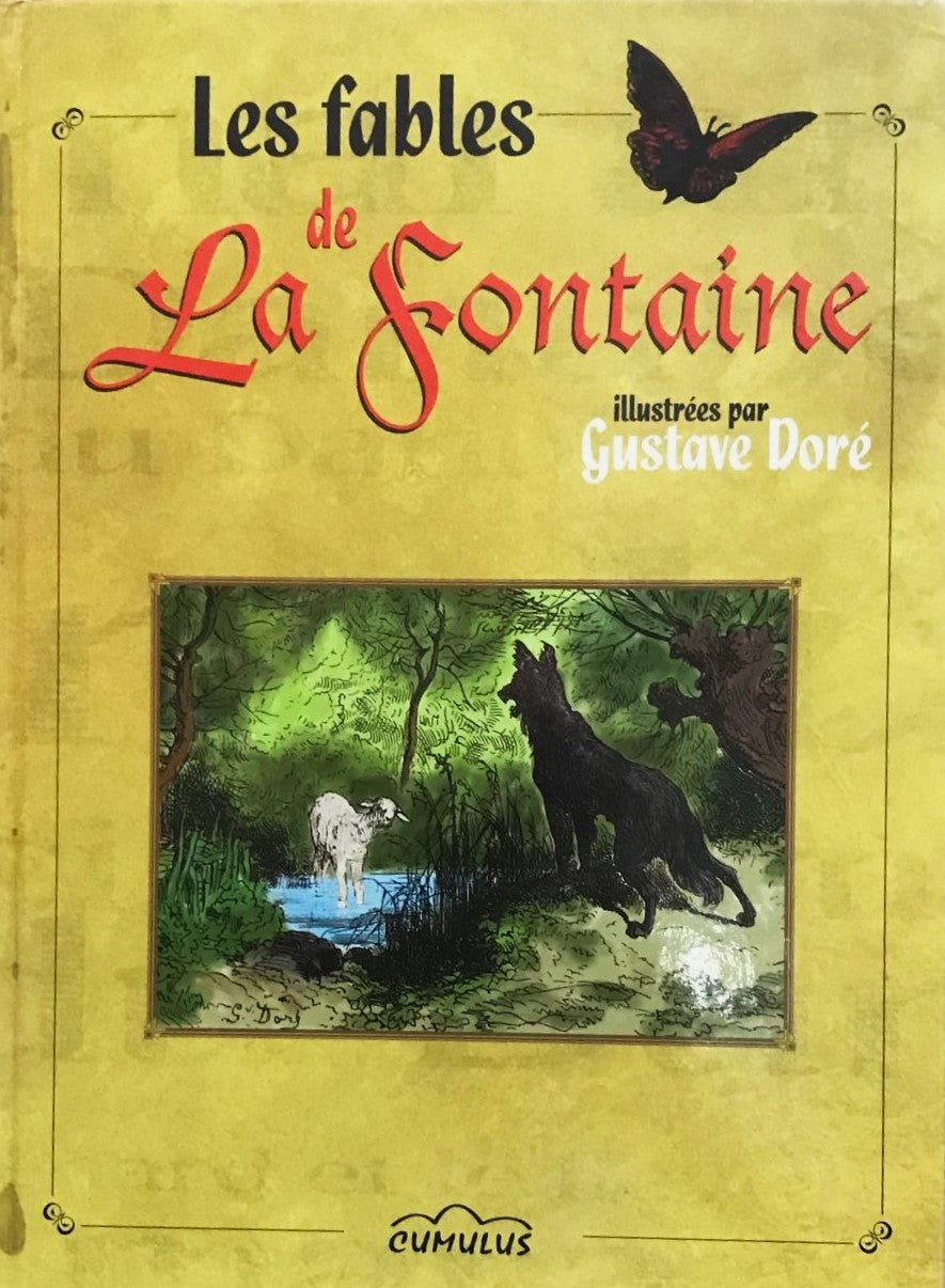 Livre Les fables de La Fontaine illustrées par Gustave Doré (Jean De La Fontaine Gustave Doré)...
