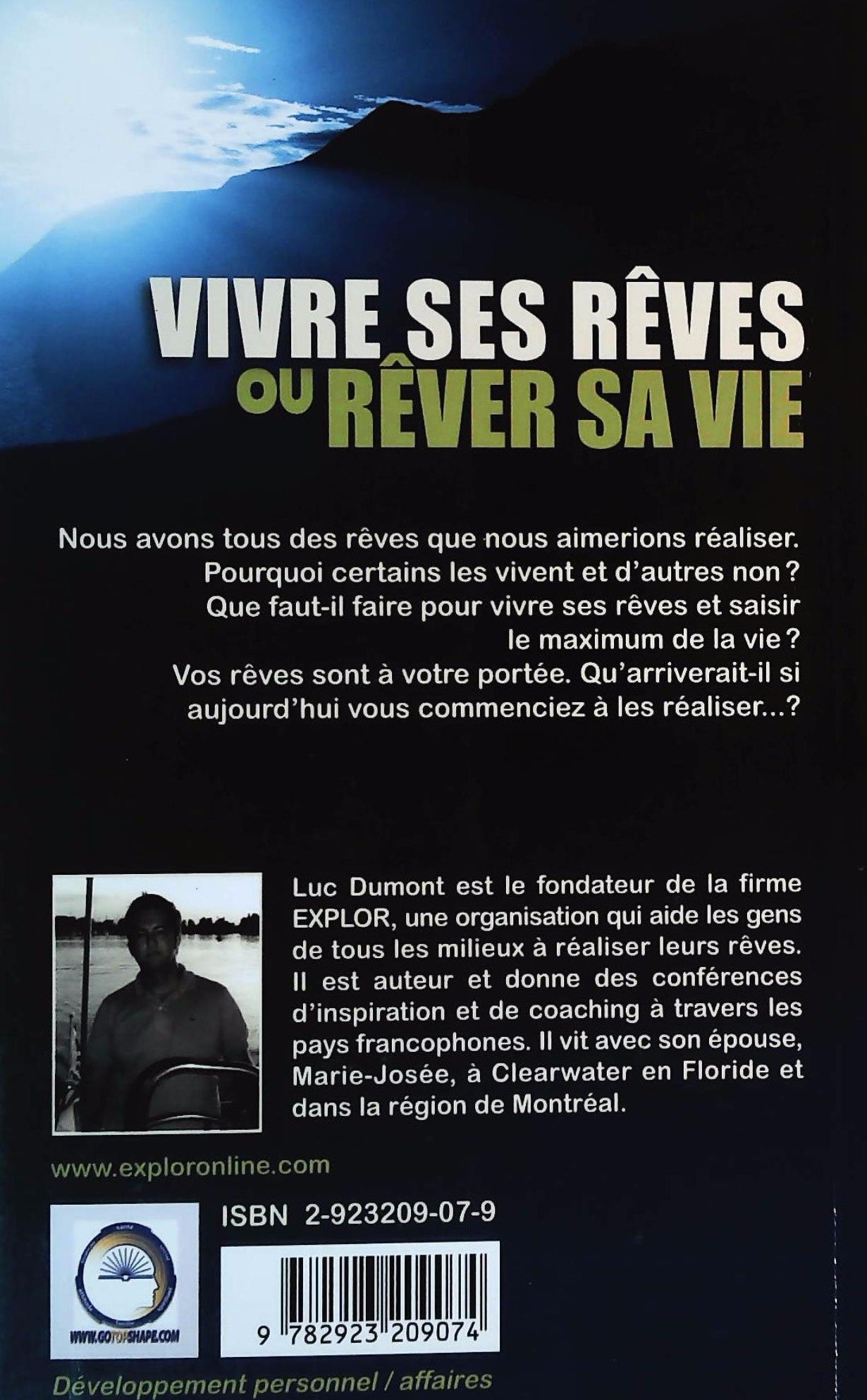 Livre Vivre ses rêves ou rêver sa vie : Vingt et un secrets vers la réalisation de vos rêves les ...