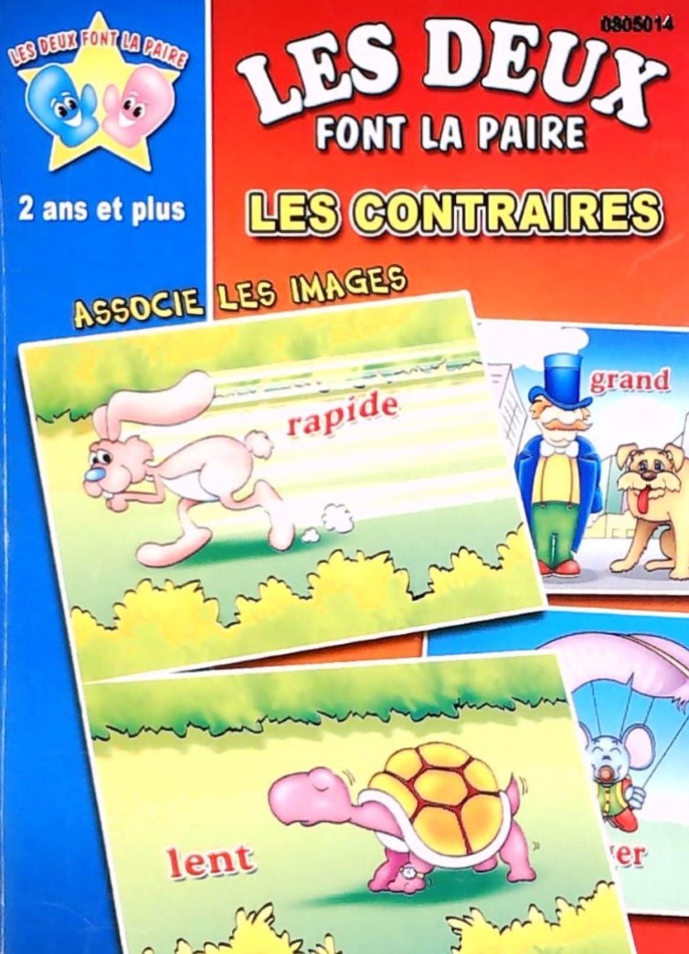 Livre Les deux font la paire : Les contraires - Collectif (Livre d'occasion) - ISBN 2923376455