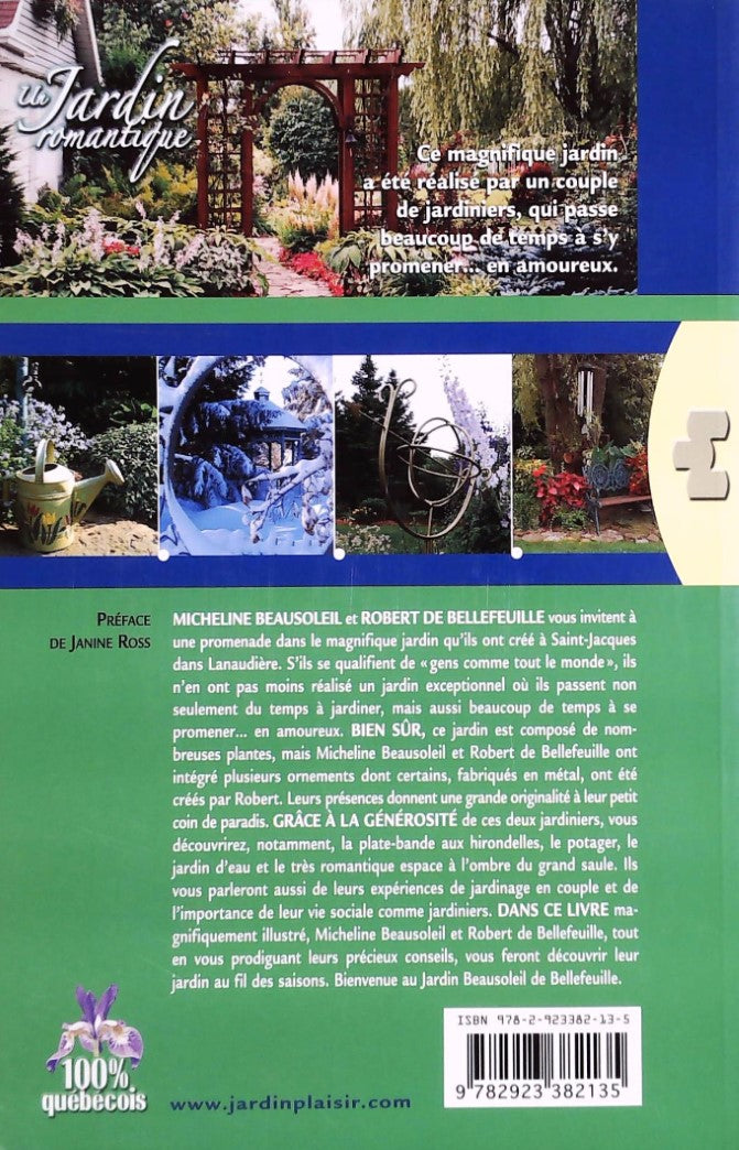 Jardiniers en liberté : Un jardin romantique (Micheline Beauseoleil)