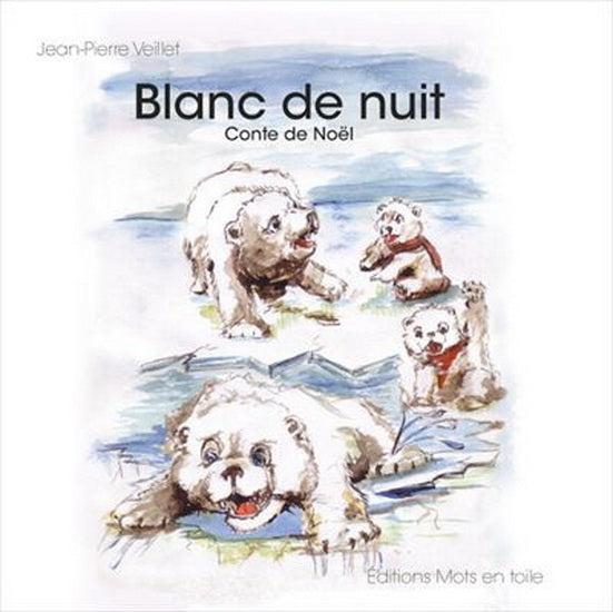 Livre Blanc de nuit : Conte de Noël - Jean-Pierre Veillet (Livre d'occasion)
