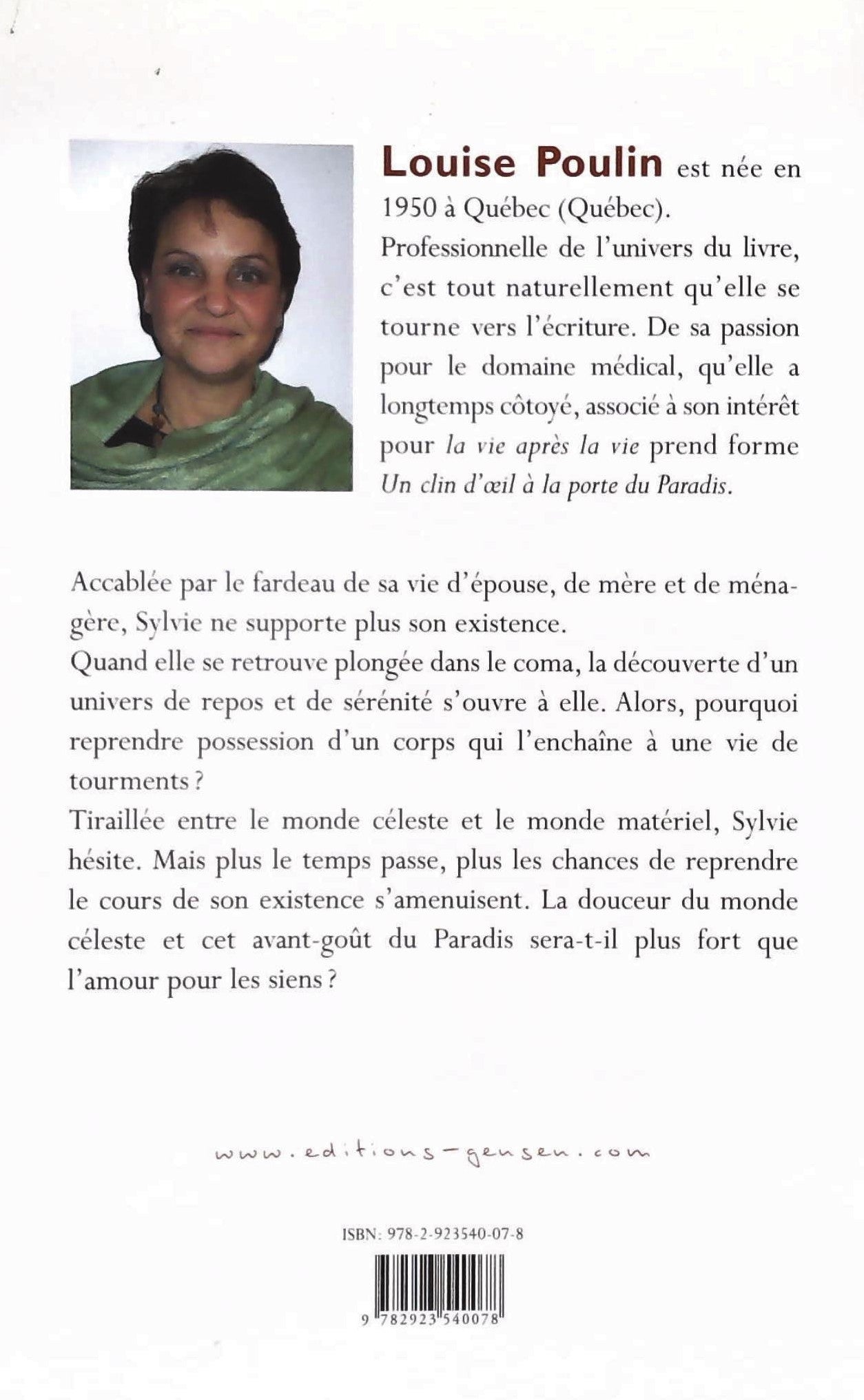 Livre Un clin d'oeil à la poste du Paradis - Louise Poulin (Livre neuf) - ISBN 2923540077