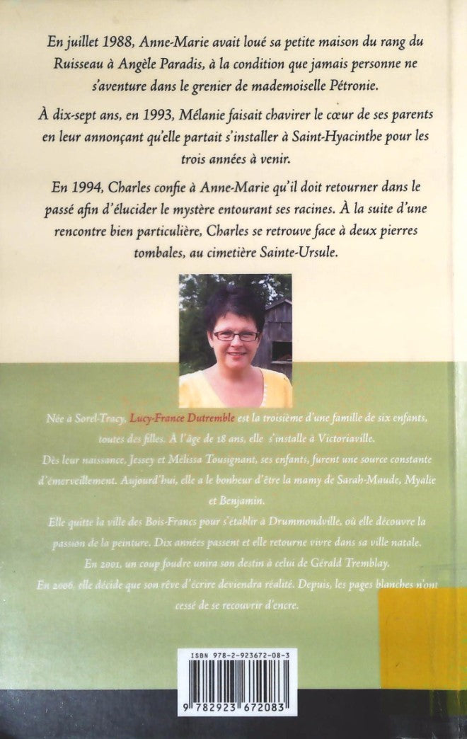 Livre Le chemin des aveux - Lucy-France Dutremble (Livre d'occasion) - ISBN 2923672089