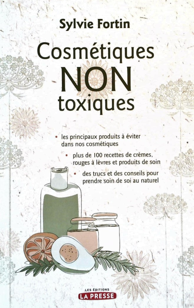 Livre ISBN Cosmétiques non toxiques (Sylvie Fortin)
