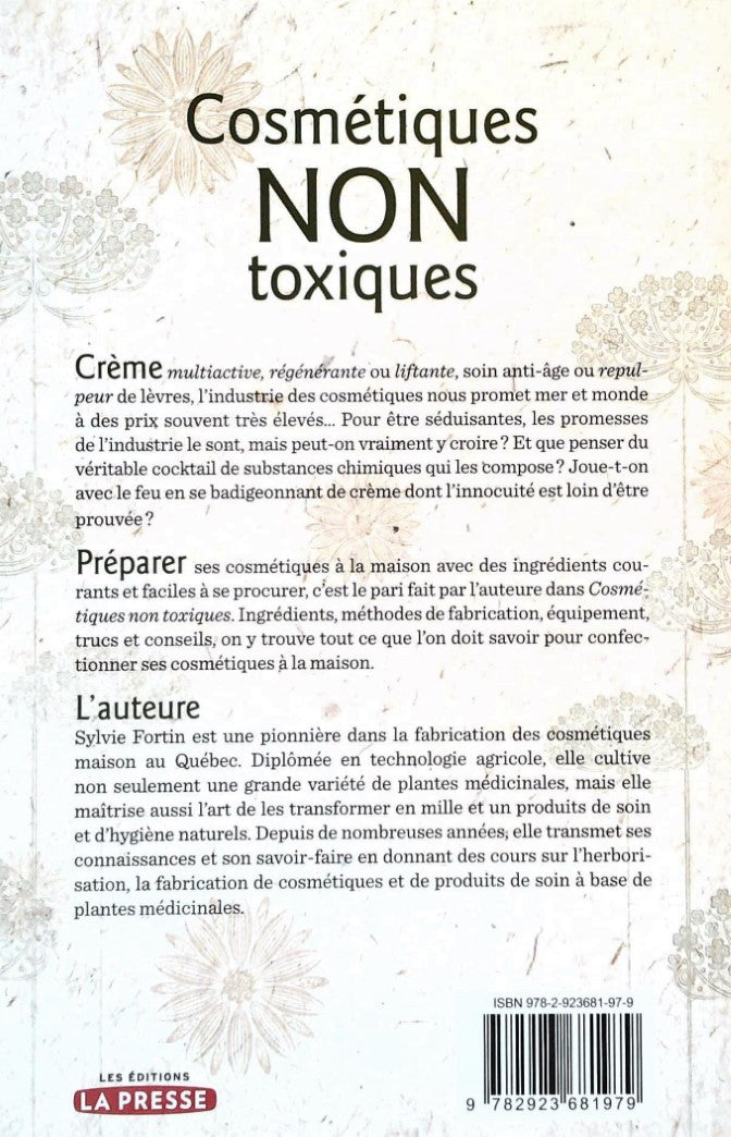 Cosmétiques non toxiques (Sylvie Fortin)