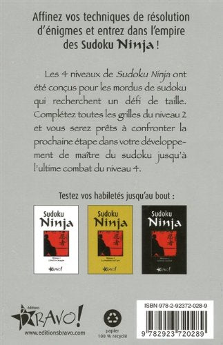 Livre Sudoku Ninja Niveau 2 : La vengeance du Ninja (Livre d'occasion)