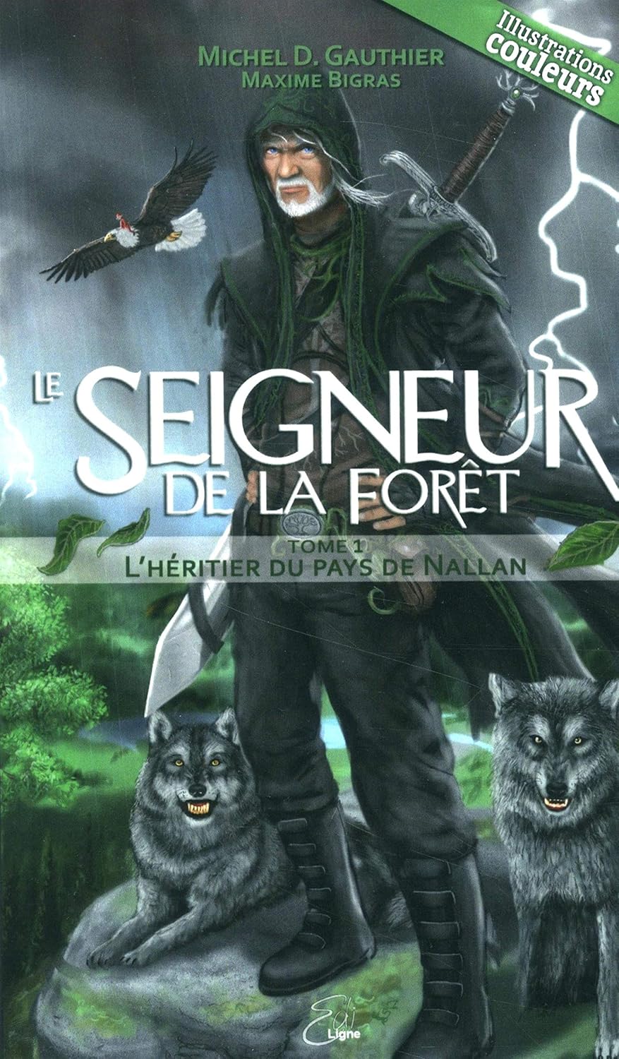 Livre L'héritier du pays de Nallan - Michel D. Gauthier (Livre neuf)