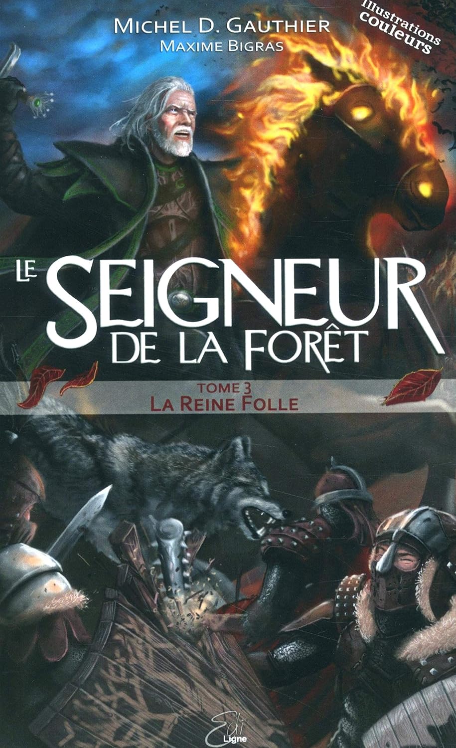 Livre La reine folle - Michel D. Gauthier (Livre neuf)