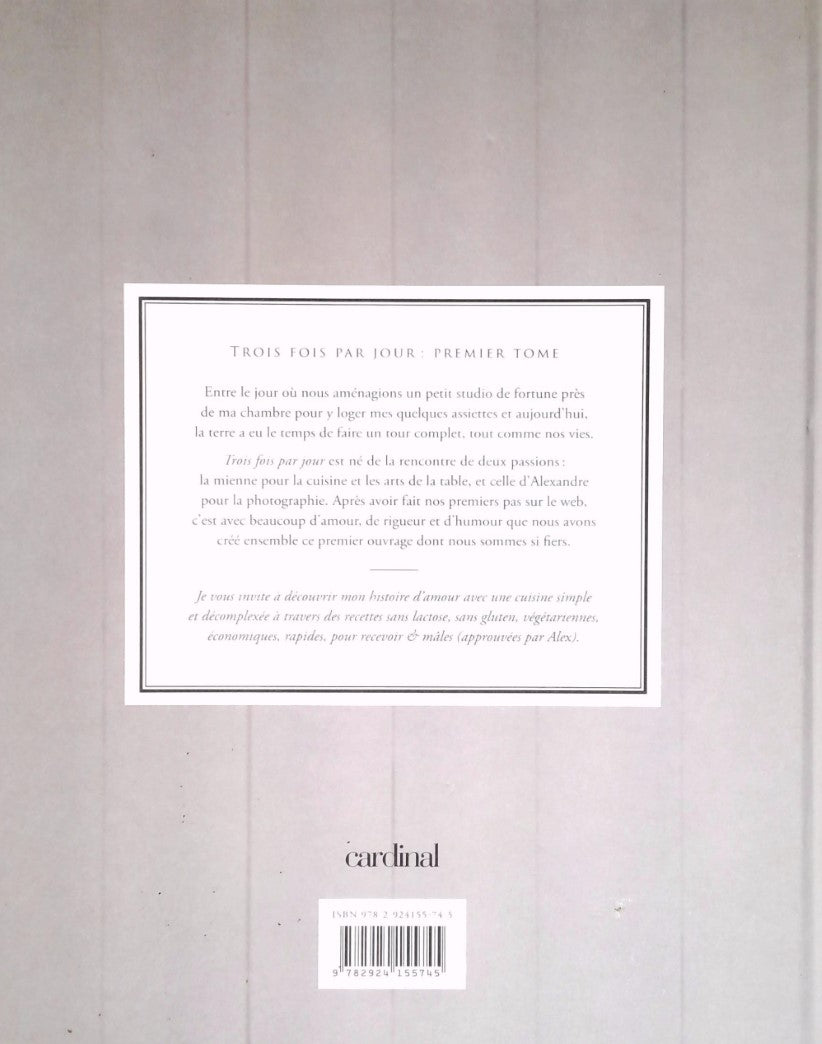 Livre 3 fois par jour - Collectif (Livre d'occasion) - ISBN 2924155746