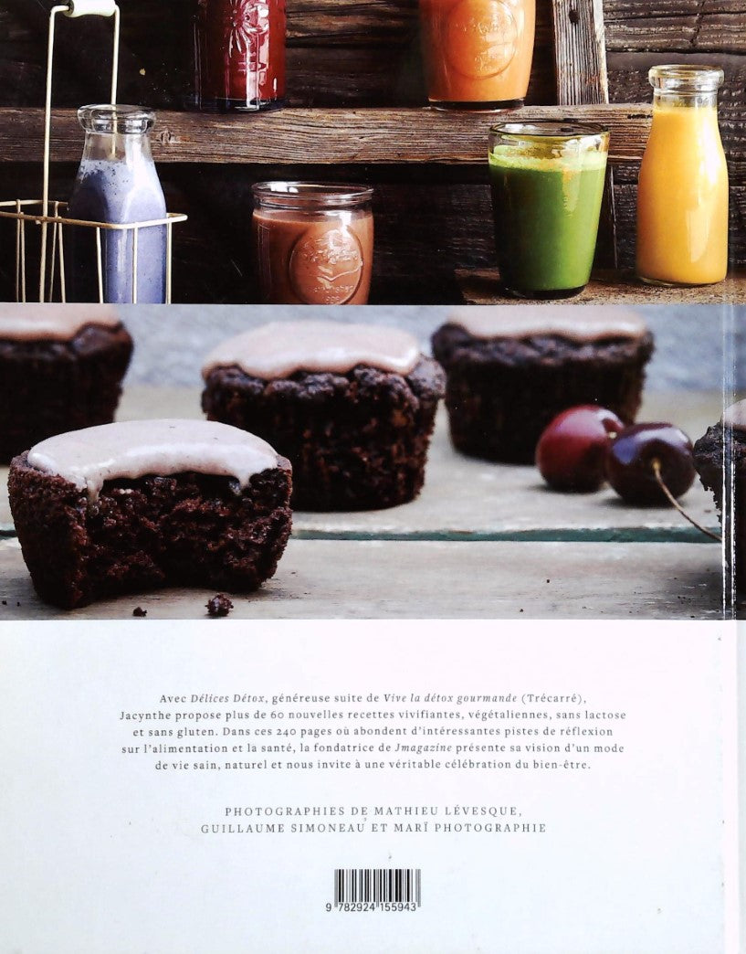 Livre Délices détox mon guide gournand et vivifiant - Jacynthe René (Livre d'occasion) - ISBN 292...