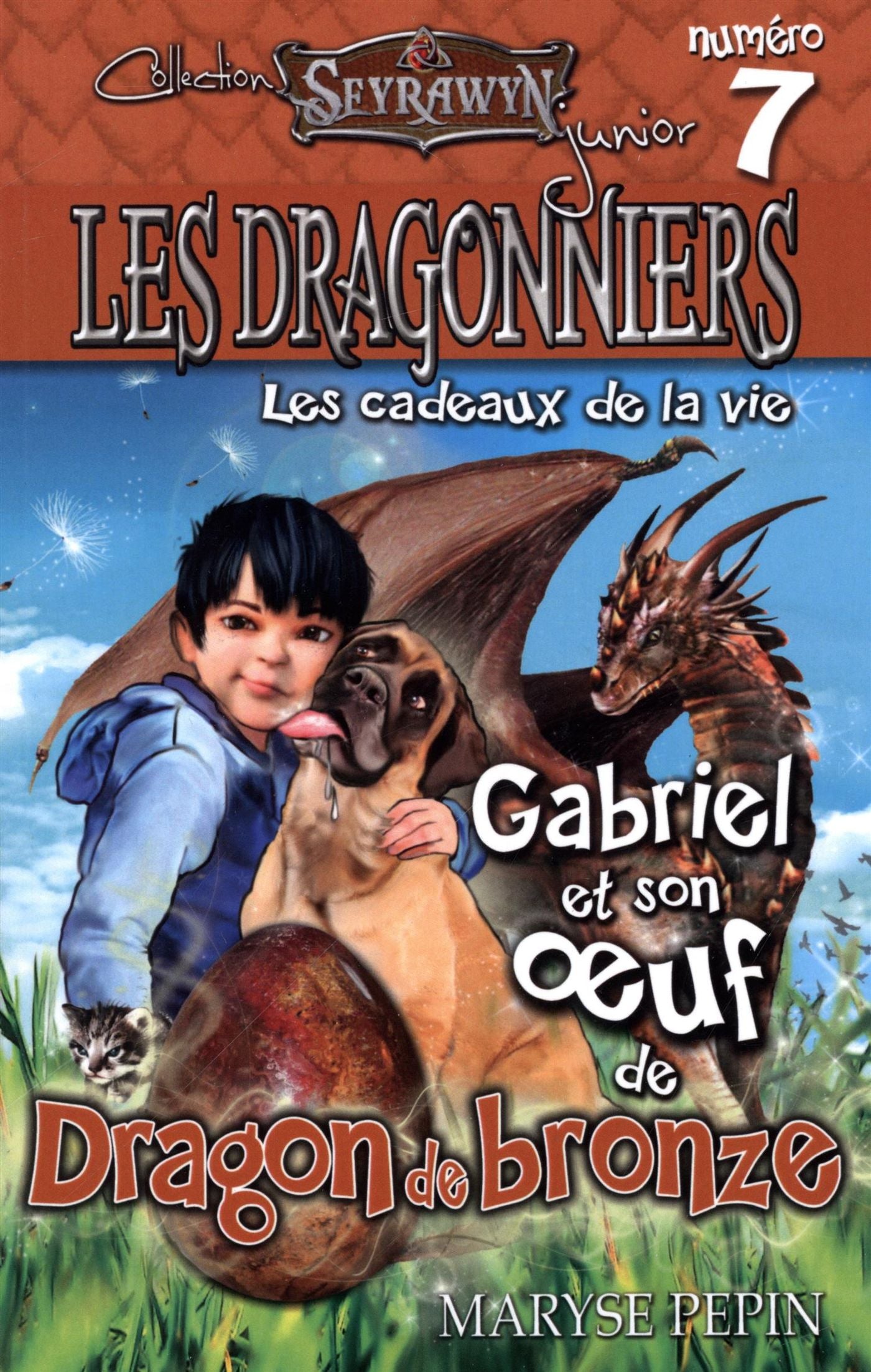 Livre Gabriel et son oeuf de Dragon de bronze - Martial Grisé (Livre d'occasion)