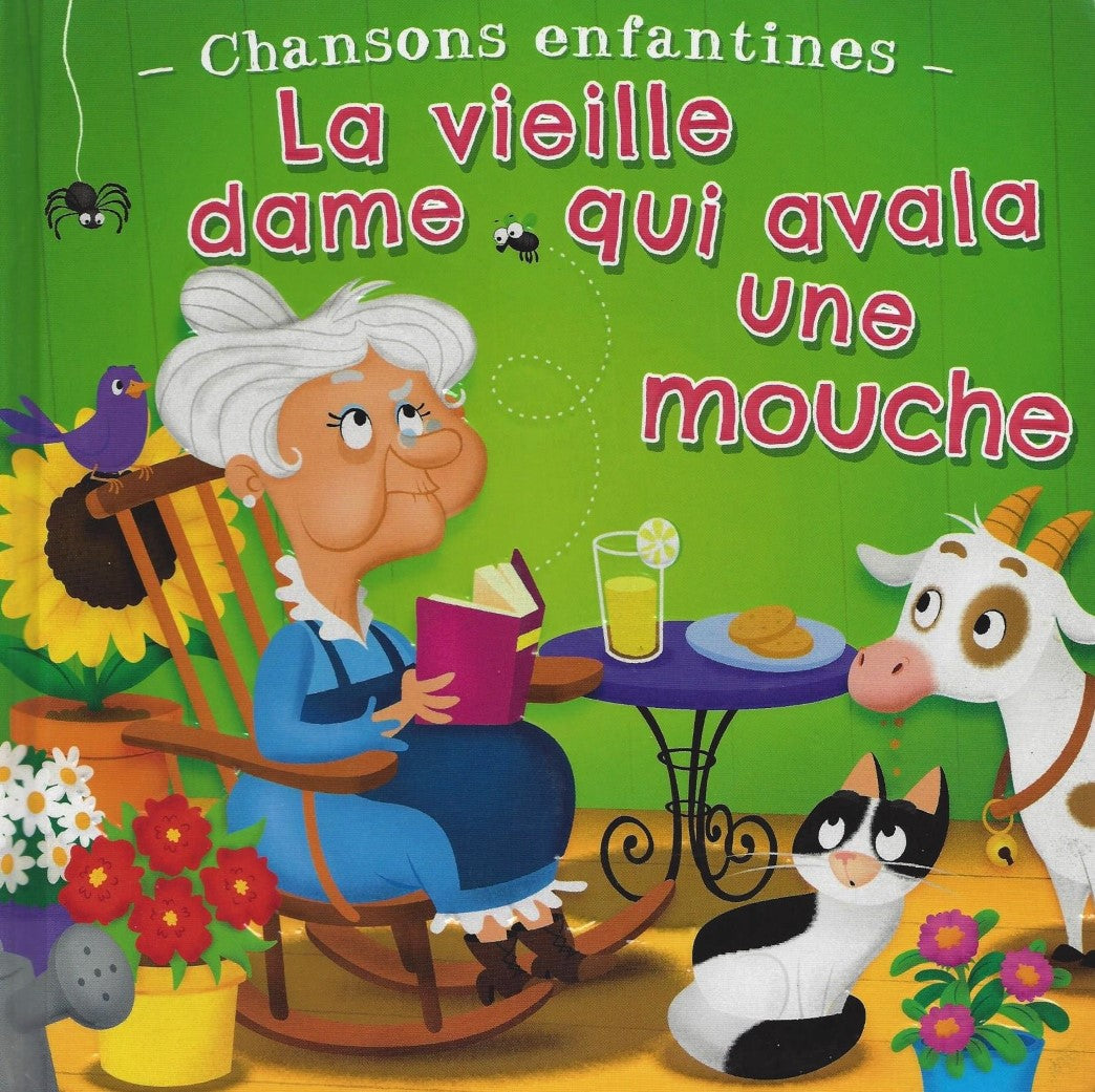 Chansons enfantines : La vieille dame qui avala une mouche