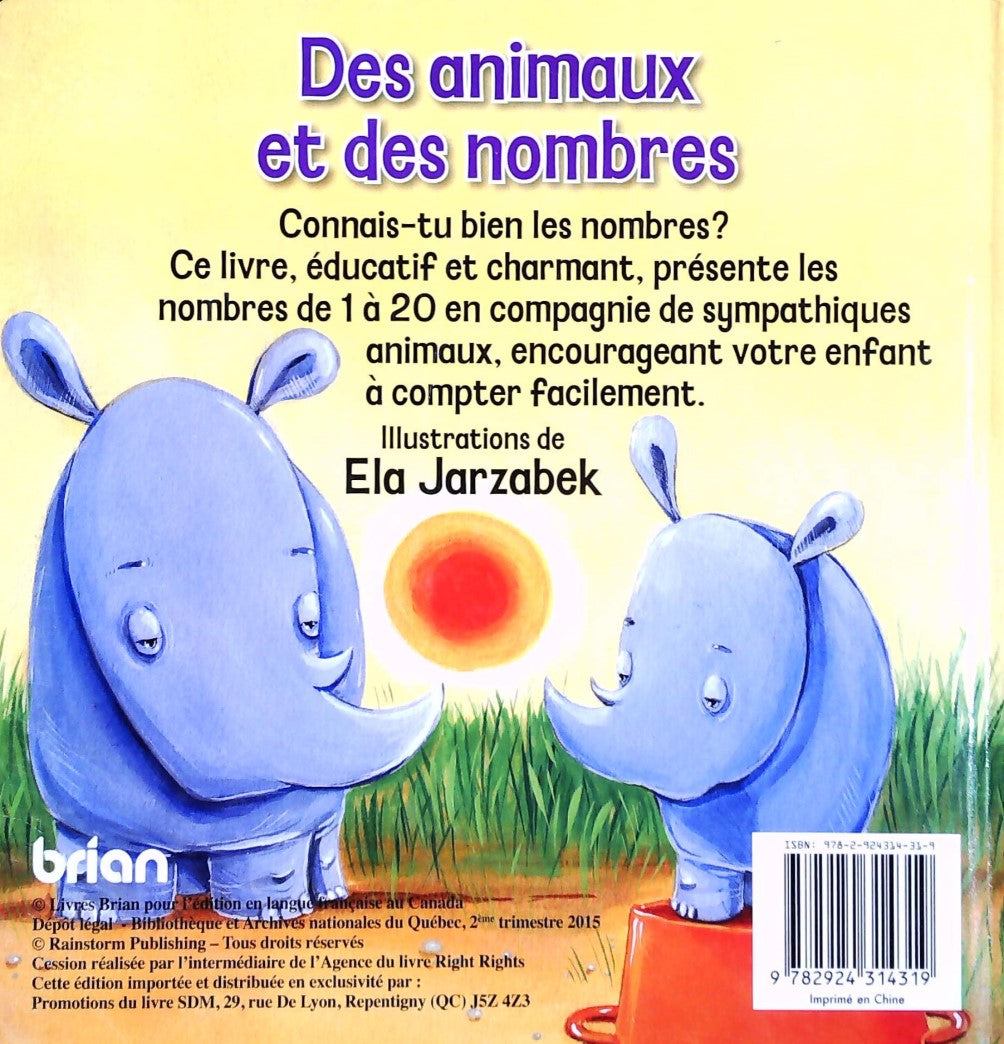Des animaux et des nombres