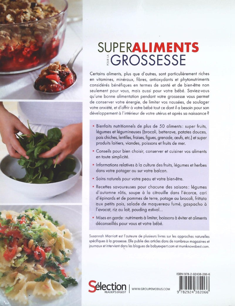 Livre Superaliments pour la grossesse - Susannah Marriott (Livre d'occasion) - ISBN 2924382068