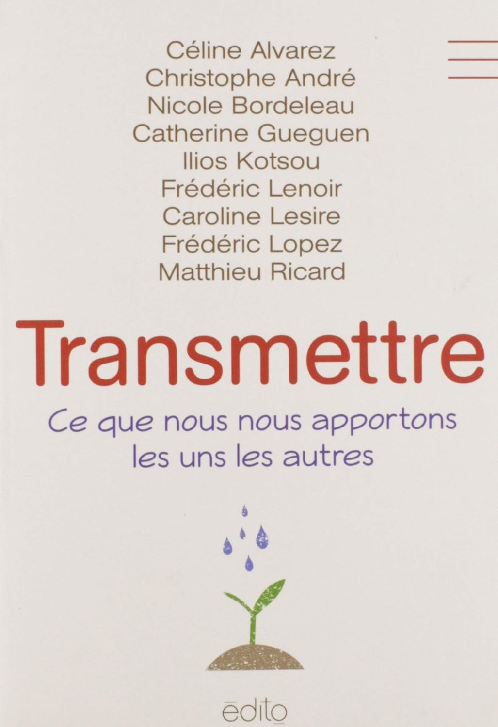 Livre Transmettre : Ce que nous nous apportons les uns les autres - Collectif (Livre d'occasion) ...