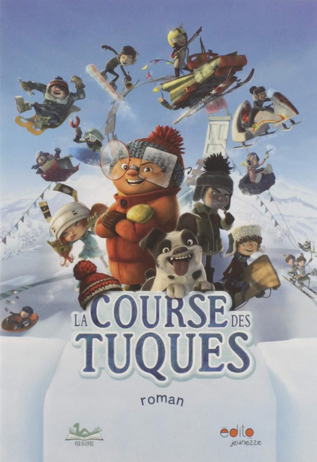 Livre La course des Tuques - Nicholas Aumais (Livre d'occasion)