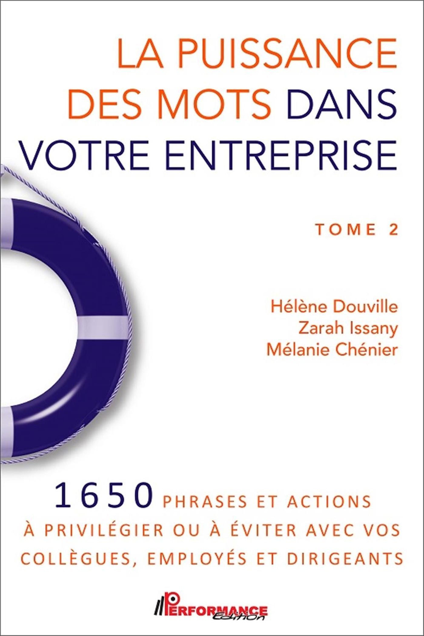 Livre La puissance des mots dans une entreprise - Hélène Douville (Livre d'occasion)