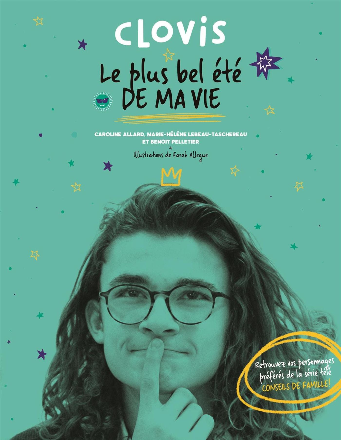 Livre Clovis, le plus bel été de ma vie - Caroline Allard (Livre d'occasion)
