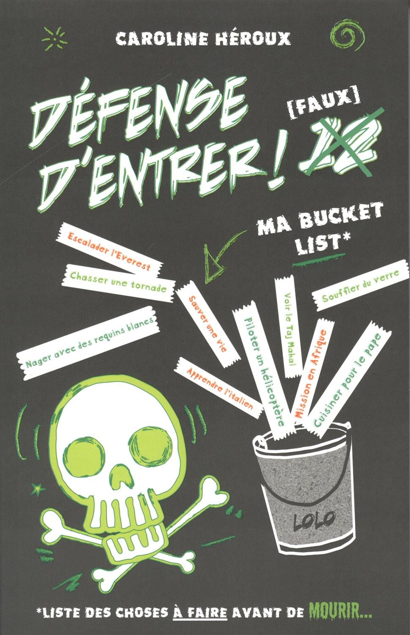 Livre Ma Bucket List - Caroline Héroux (Livre d'occasion) - ISBN 2925004008