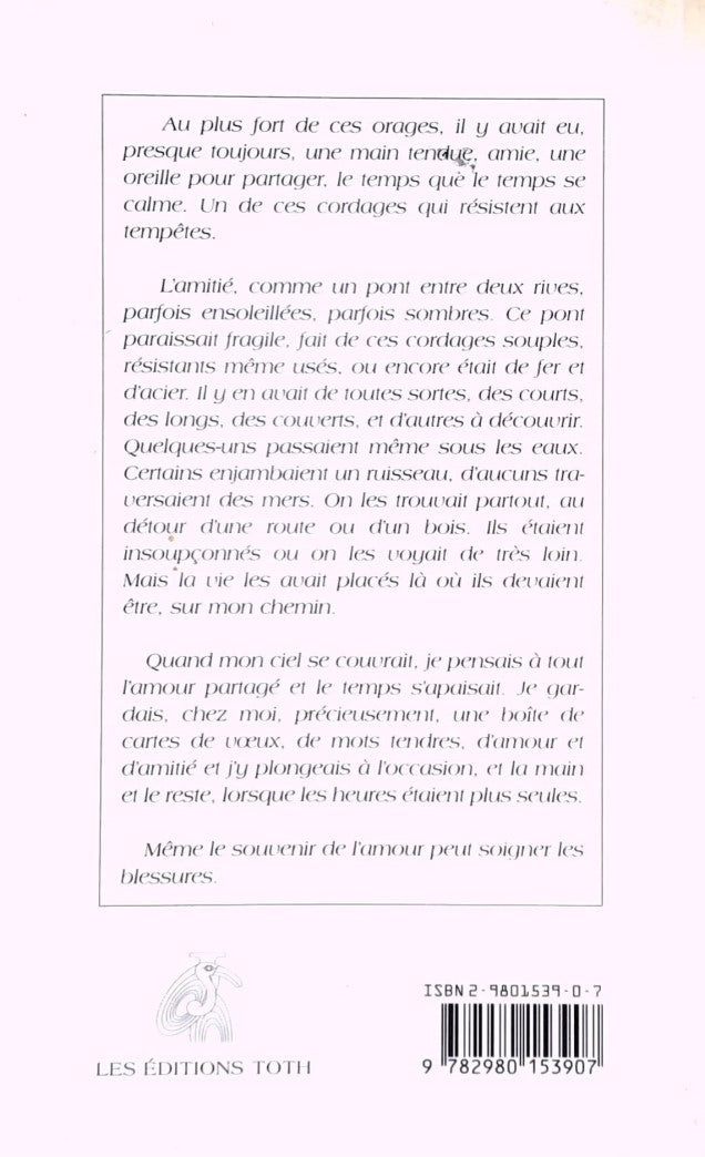 Livre Quelqu'un sur le chemin - Hélène Lavoie (Livre d'occasion) - ISBN 2980153907