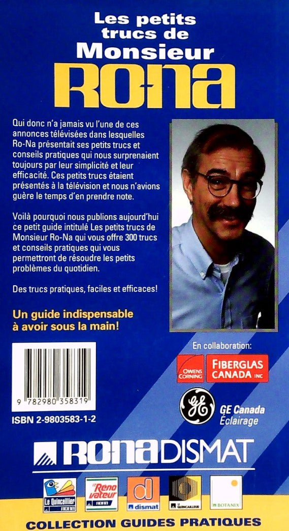 Livre Les petits trucs de Monsieur Rona (Livre d'occasion)