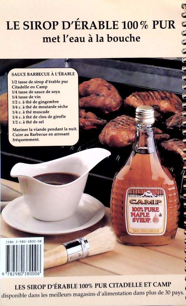 Livre Le temps des sucres et sa cuisine - Gabrielle Croft (Livre d'occasion) - ISBN 2980380008