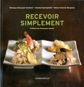 Livre recevoir simplement - Collectif (Livre d'occasion)