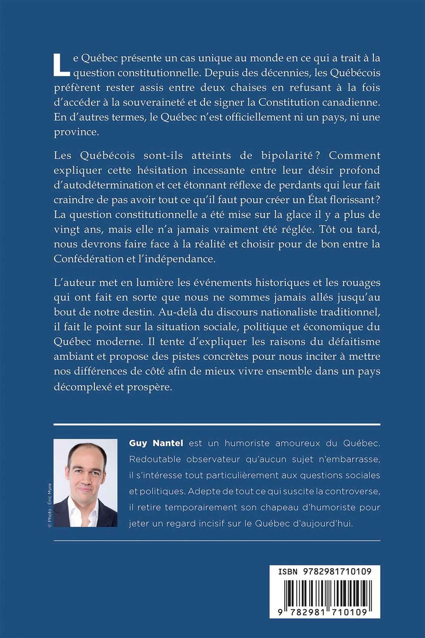 Livre Je me souviens… de rien : Quelques réflexion de tête et de cœur sur un Québec sclérosé - Gu...