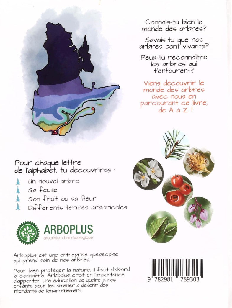 Livre Abécédaire des arbres de A à Z - Catherine Després (Livre d'occasion)
