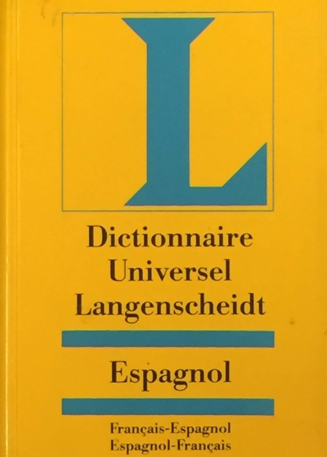 Livre Dictionnaire universel Langenscheidt - Français-Espagnol - Espagnol-Français - Collectif (L...