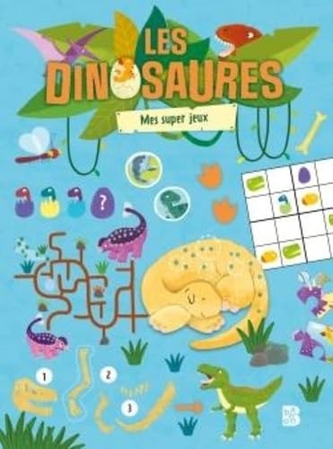 Livre Les dinosaures - Mes super jeux (Collectif) (Livre d'occasion) - ISBN 9403239794