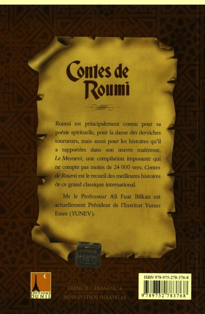 Contes de Roumi : Extrait du Mesnevi pour les jeunes lecteurs (Ali Fuat Bilkan)