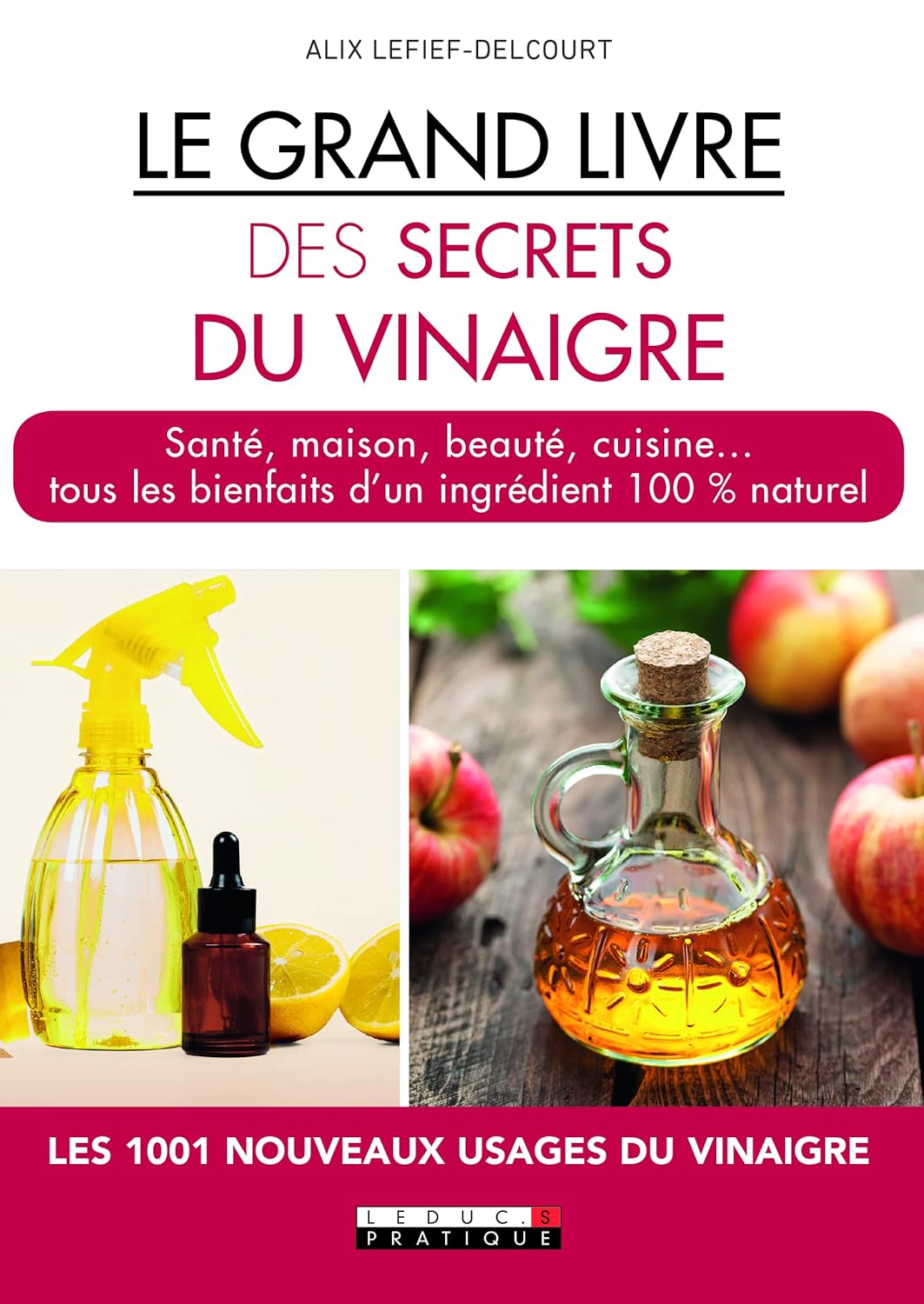 Le grand livre des secrets du vinaigre - Alix Lefief-Delcourt