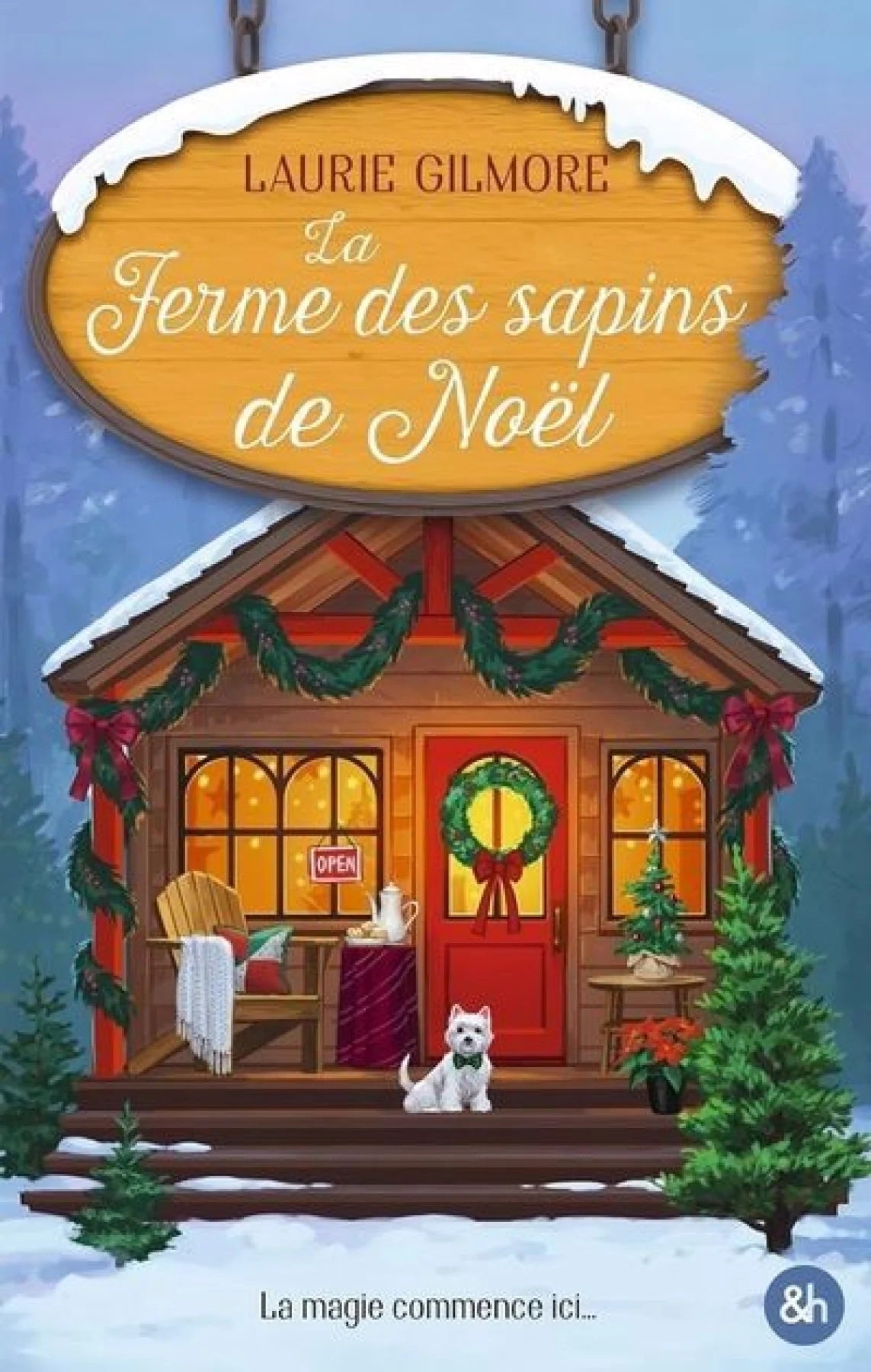 Livre La ferme des sapins de Noël (Laurie Gilmore) (Livre d'occasion)