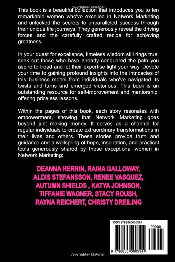 Livre Powerful Women in Network Marketing Share Their Journey To Success - Caroline Blanchard (Li...