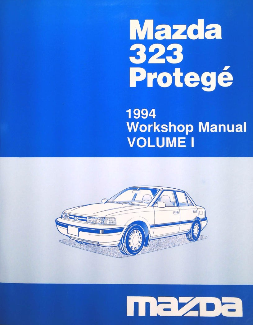 Livre Mazda 323 Protégé 1994 Workshop Manual Volume 1 & 2 - Collectif (Livre neuf) - ISBN 9999950...