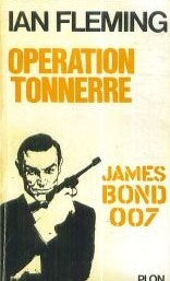 Livre Opération tonnerre - Ian Fleming (Livre d'occasion)