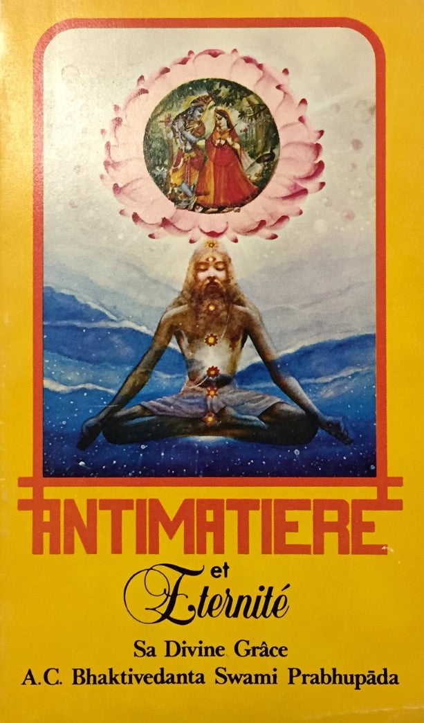 Livre ISBN Antimatière et éternité (A.C. Bhaktivedanta Swami Prabhupada)