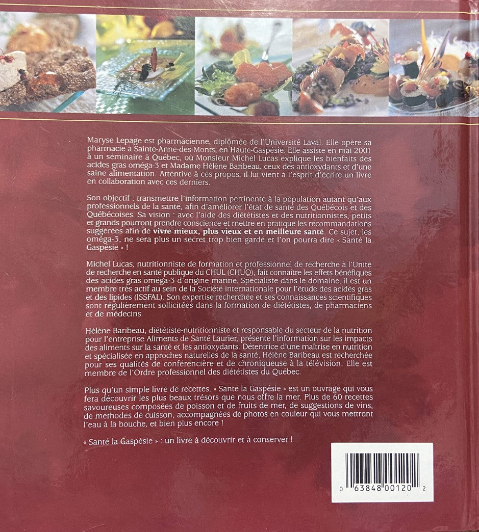 Livre Santé la Gaspésie (Maryse Lepage) (Livre d'occasion)