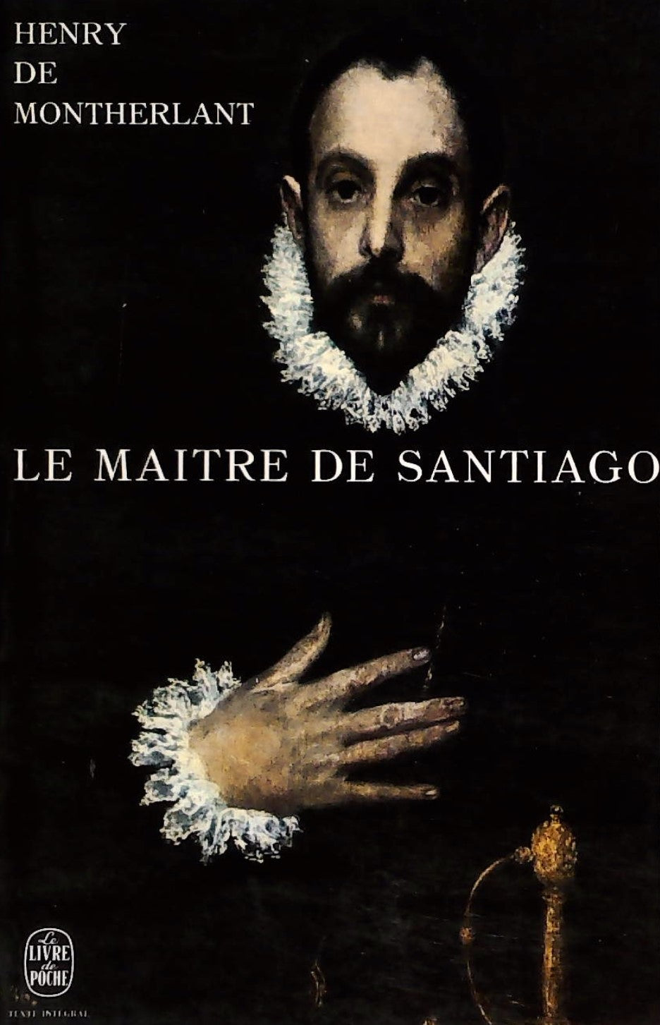 Livre Le maître de Santiago - Henry De Montherlant (Livre d'occasion)